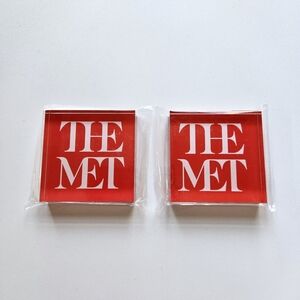 The Met Red Fridge Magnets